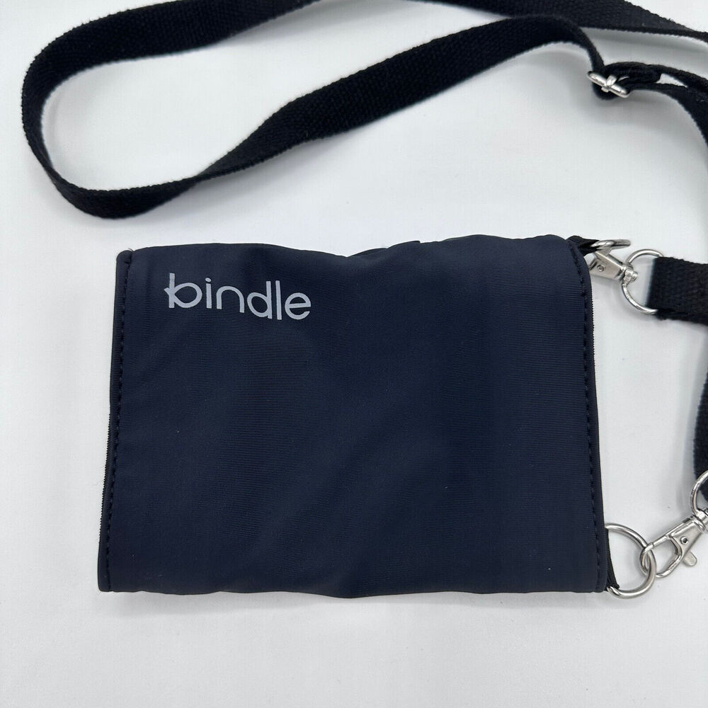 Bindle Swami Sleeve‎ 24oz Bottle Stretch Phone Pocket Carry Strap Black
